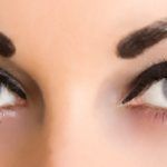 Beautiful big blue eyes