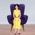 Mâinile pe genunchi