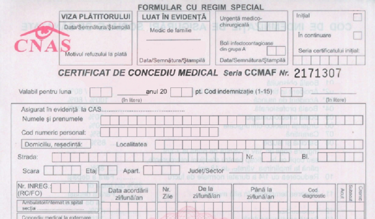 concedii medicale