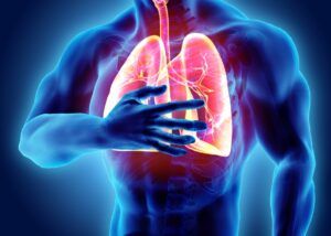 Emfizemul e o afecțiune pulmonară cronică.