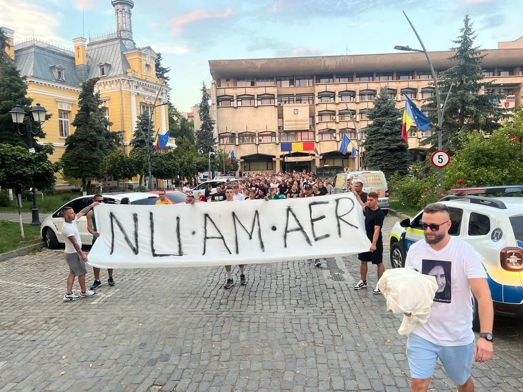 Protest pentru Alexandra