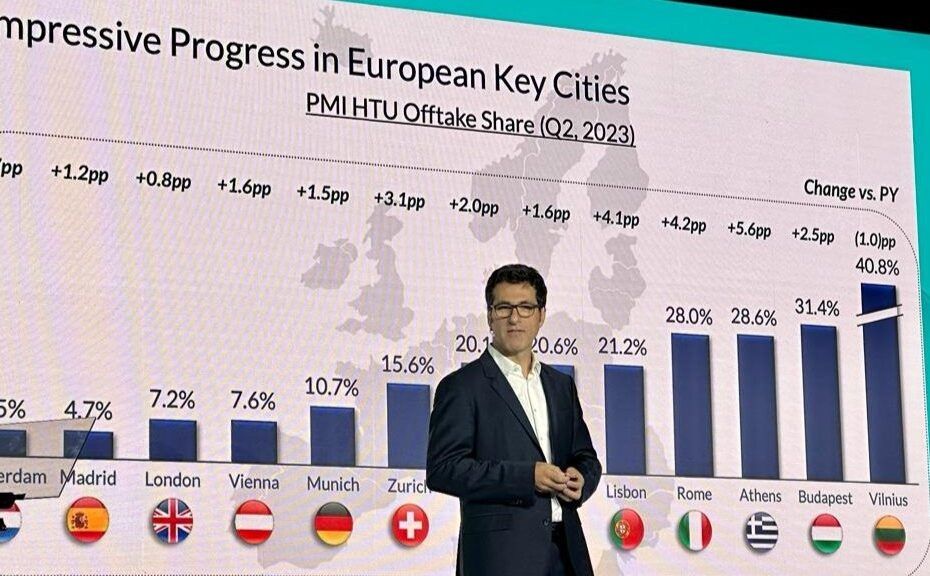 progresul iqos în principalele orase europene