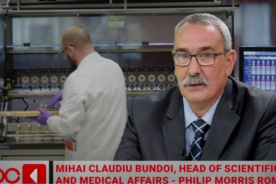 Domnul Mihai Claudiu Bundoi, Head of Scientific and Medical Affairs - Philip Morris Romania