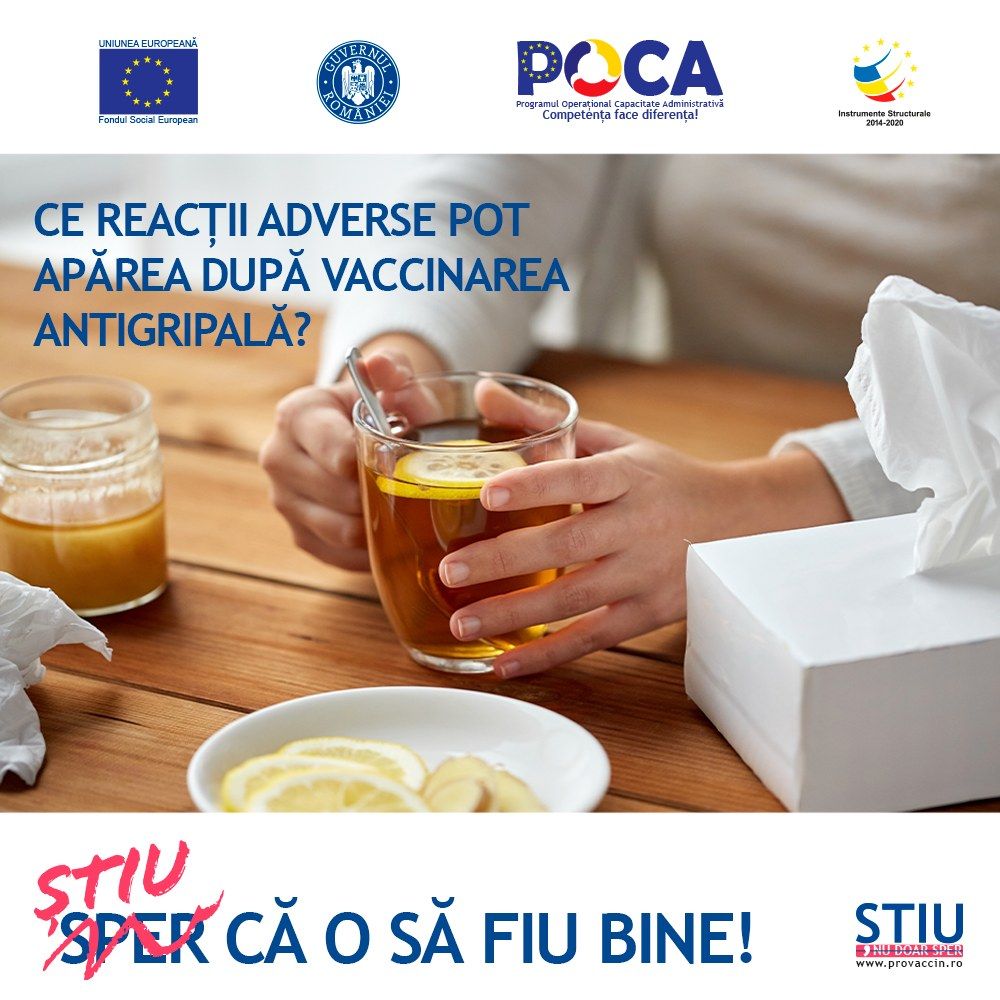 reacții adverse ce pot apărea după vaccinarea antigripală