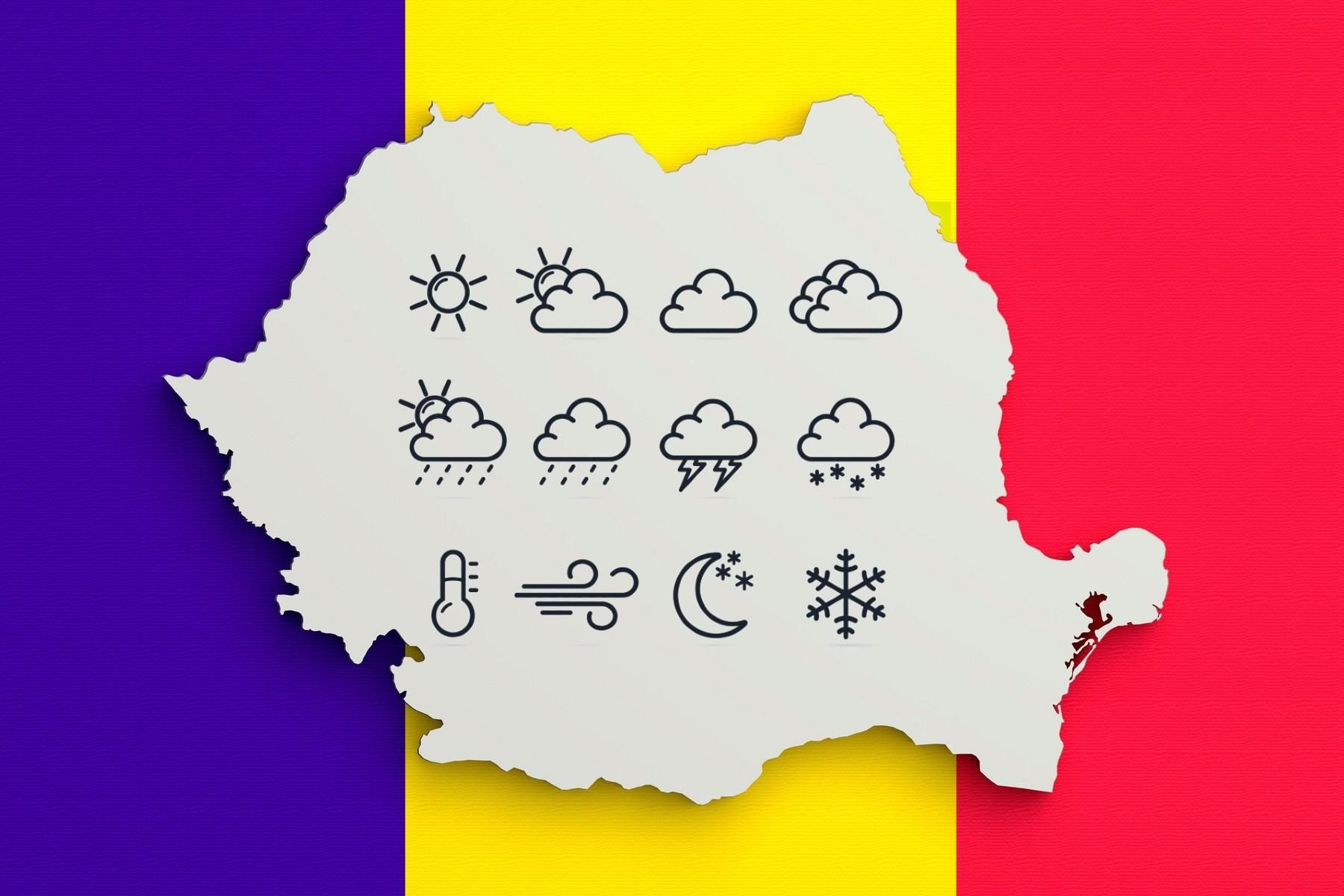 ANM, anunț despre vremea din România