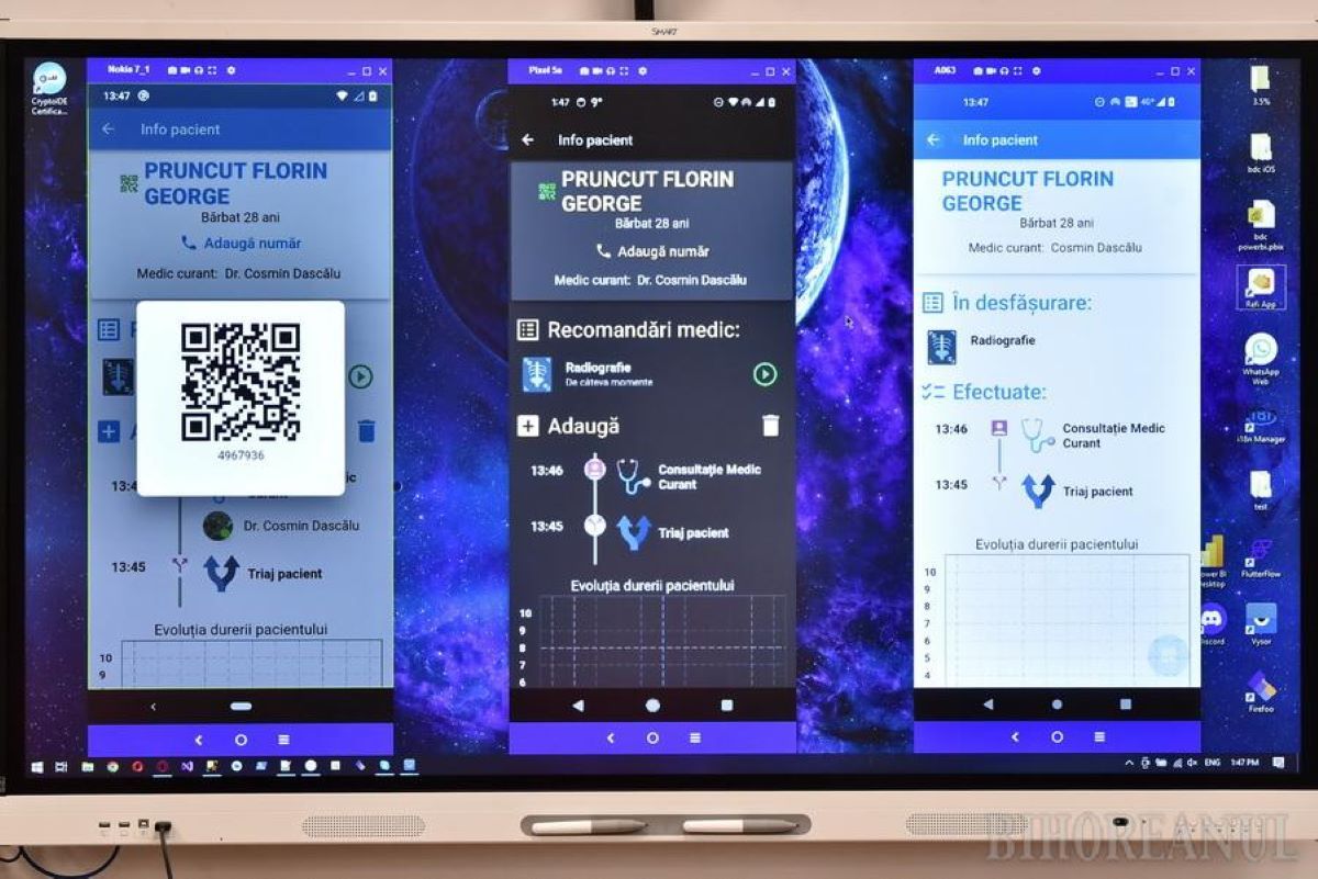 Pentru ca aparținătorii să utilizeze aplicația aparținători.ro, care poate fi descărcată din Google Play și Apple Stor