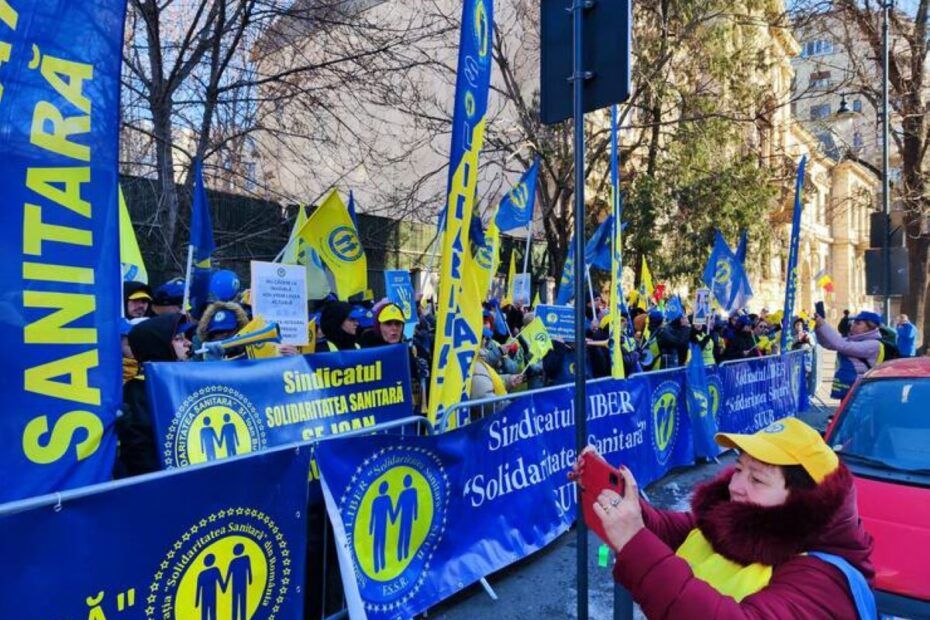 Protest Solidaritatea Sanitară