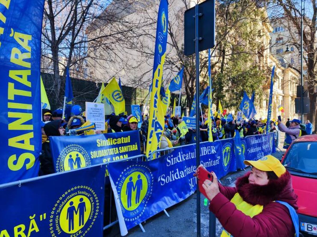 Protest Solidaritatea Sanitară