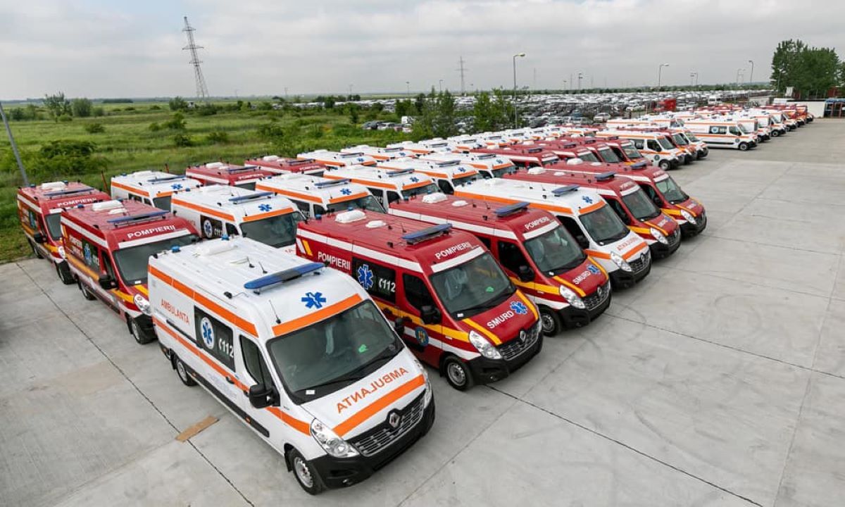 România cumpără 1.200 de ambulanțe noi prin PNRR: Investiție de peste 180 de milioane de euro pentru modernizarea sistemului medical de urgență