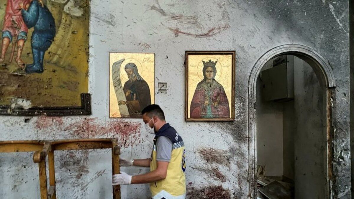 ATENTAT BISERICA DAMASC