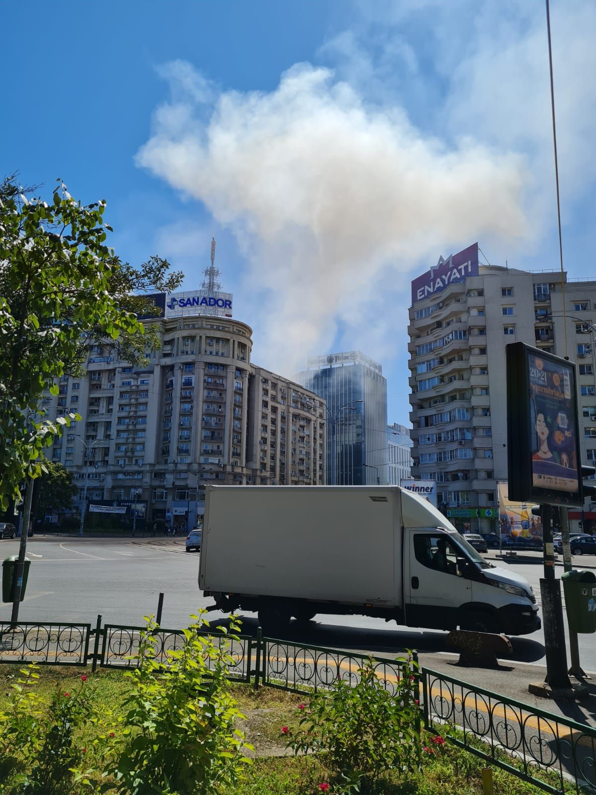Incendiu restaurant Mărul de Aur
