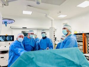 intervenție complexă „2 în 1” la Spitalul Nord Pipera