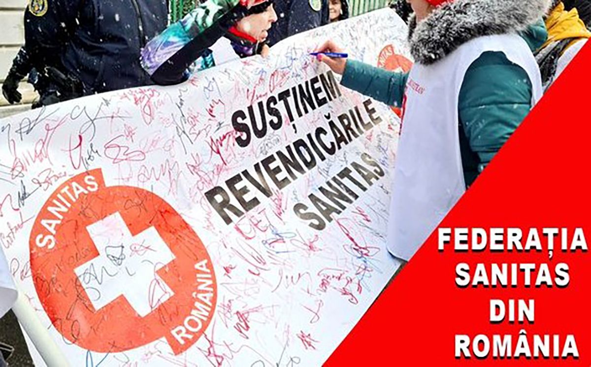greva Federatia Sanitas