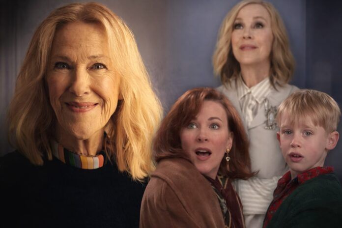 actrita singur acasa